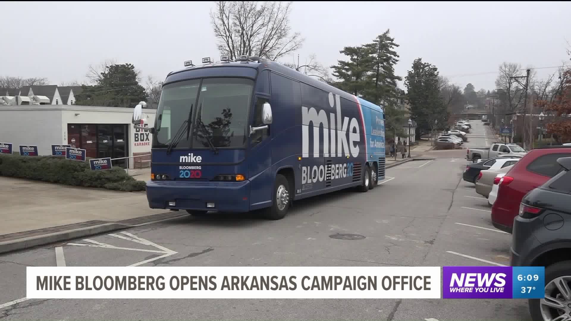Mike Bloomberg Opens Fayetteville Campaign Office