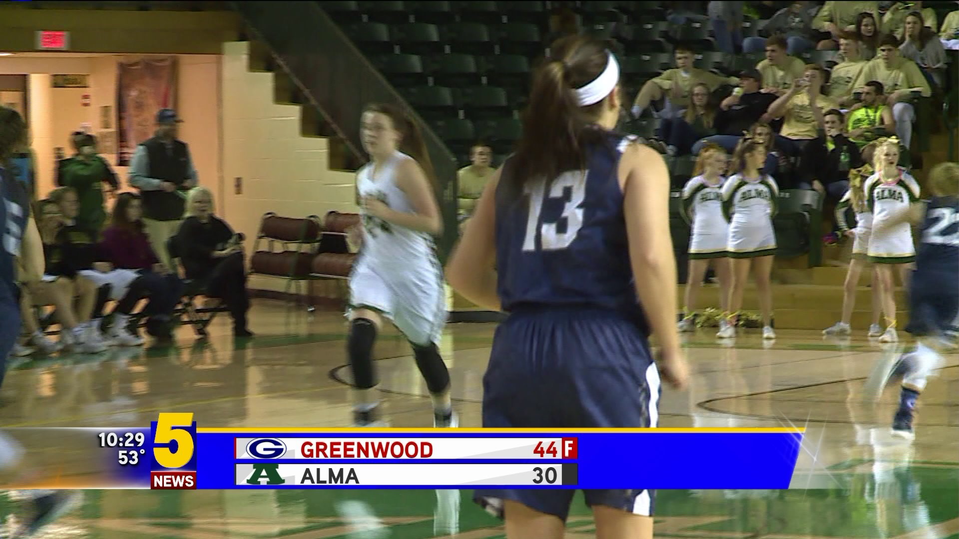 Alma Boys, Greenwood Girls Pick Up Wins