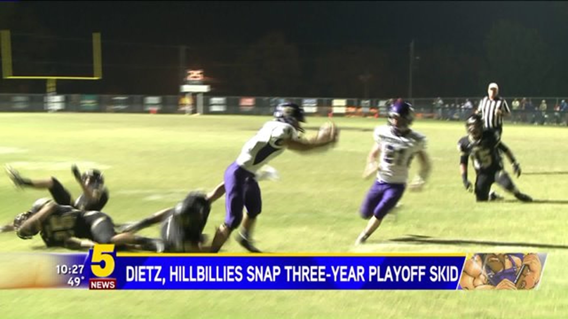 Dietz, Hillbillies Snap Three-Year Playoff Skid