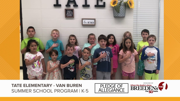 Tate Elementary Van Buren Summer School Program K-5