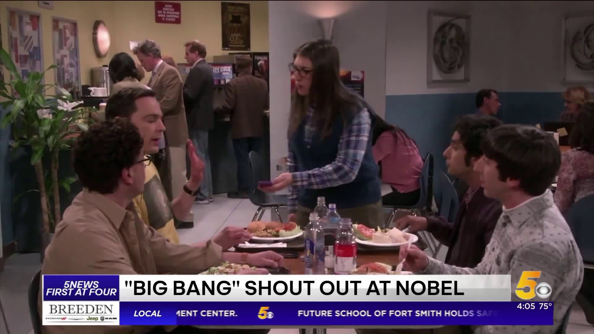 Big Bang Shoutout at Nobel