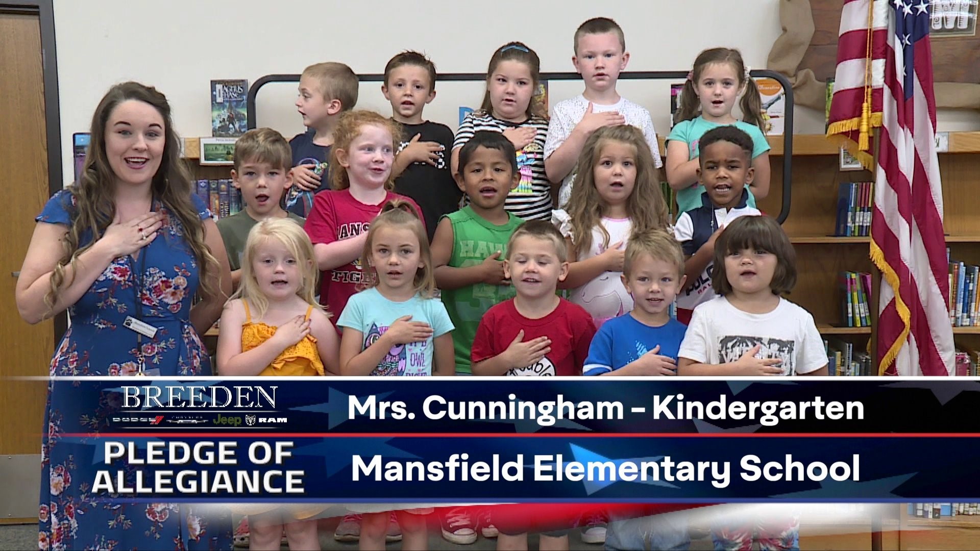 Mrs. Cunningham Kindergarten Mansfield Elementary School