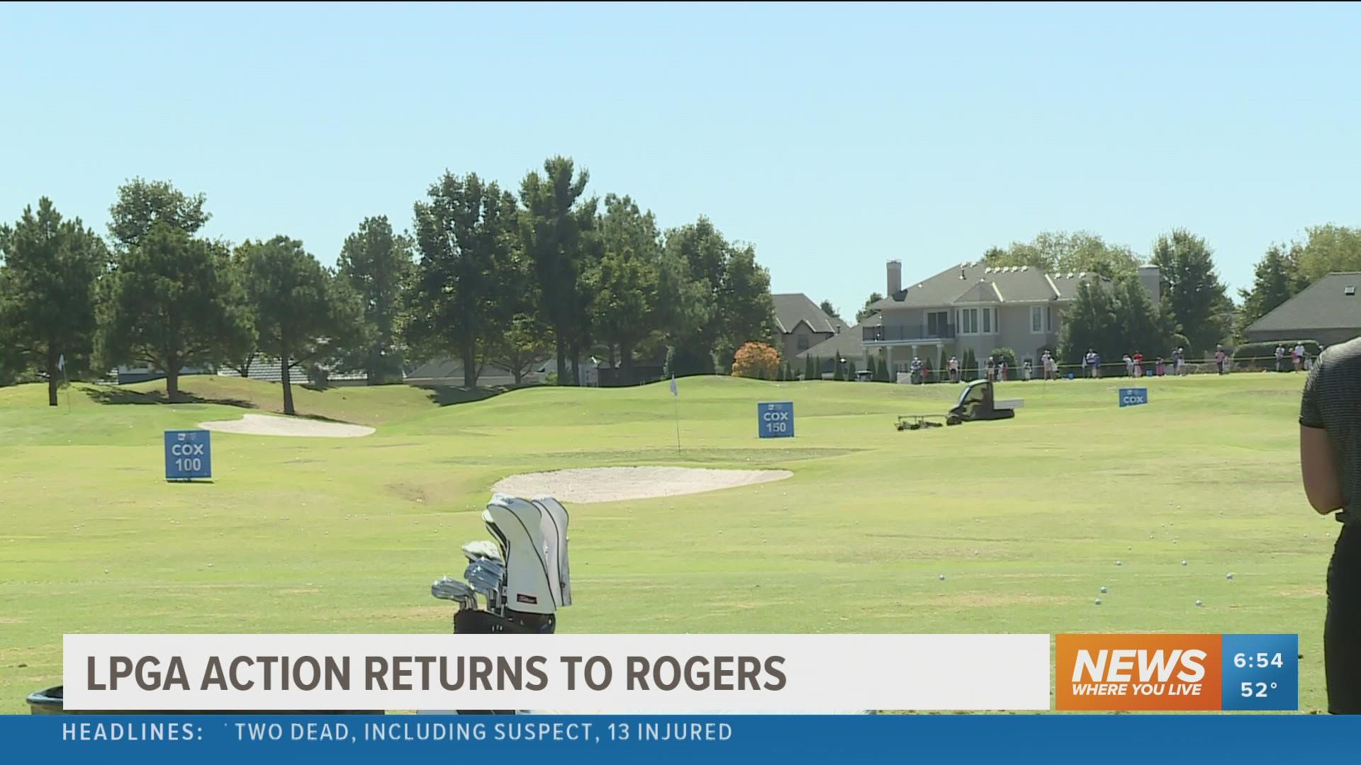 LPGA action returns to Rogers.