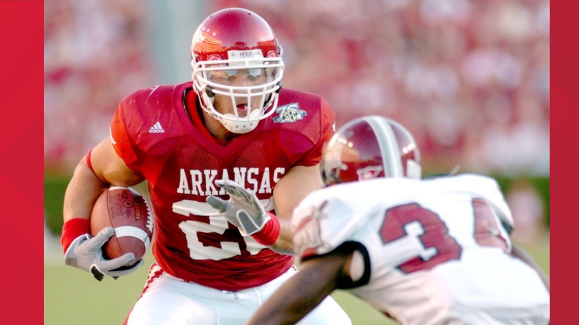 Arkansas Football Recruiting sur X : RB Peyton Hillis, 1 of 3 SEC