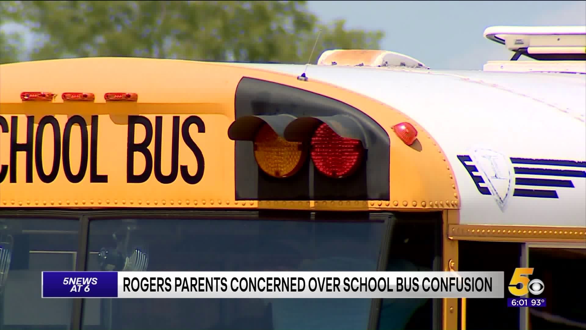 Rogers Parents Concerned Over School Bus Confusion