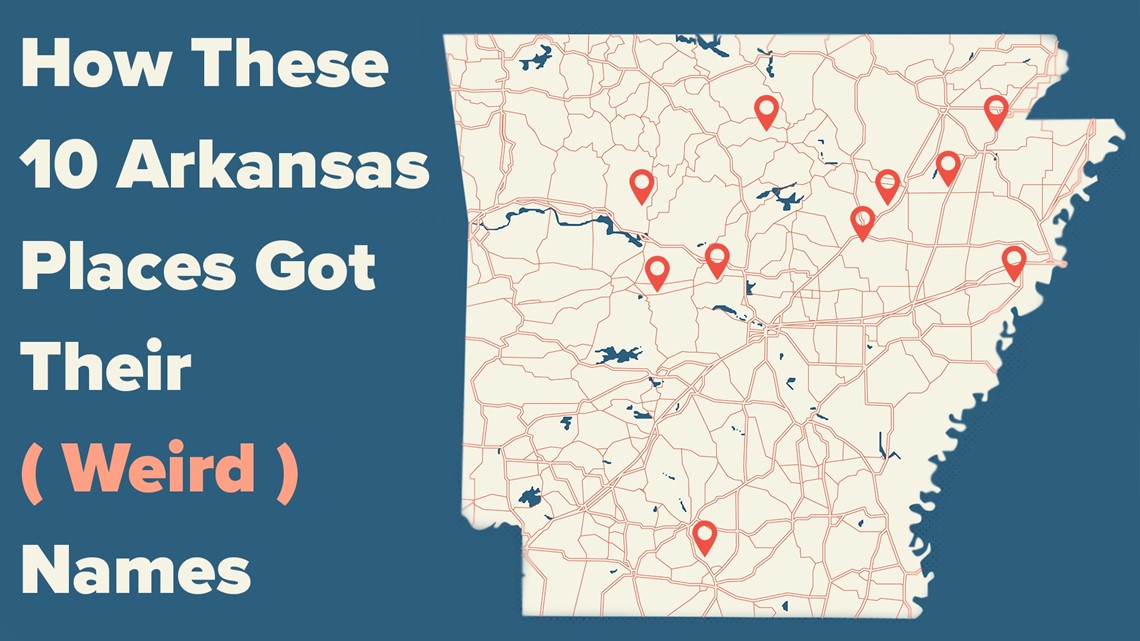 Places in Arkansas with weird names