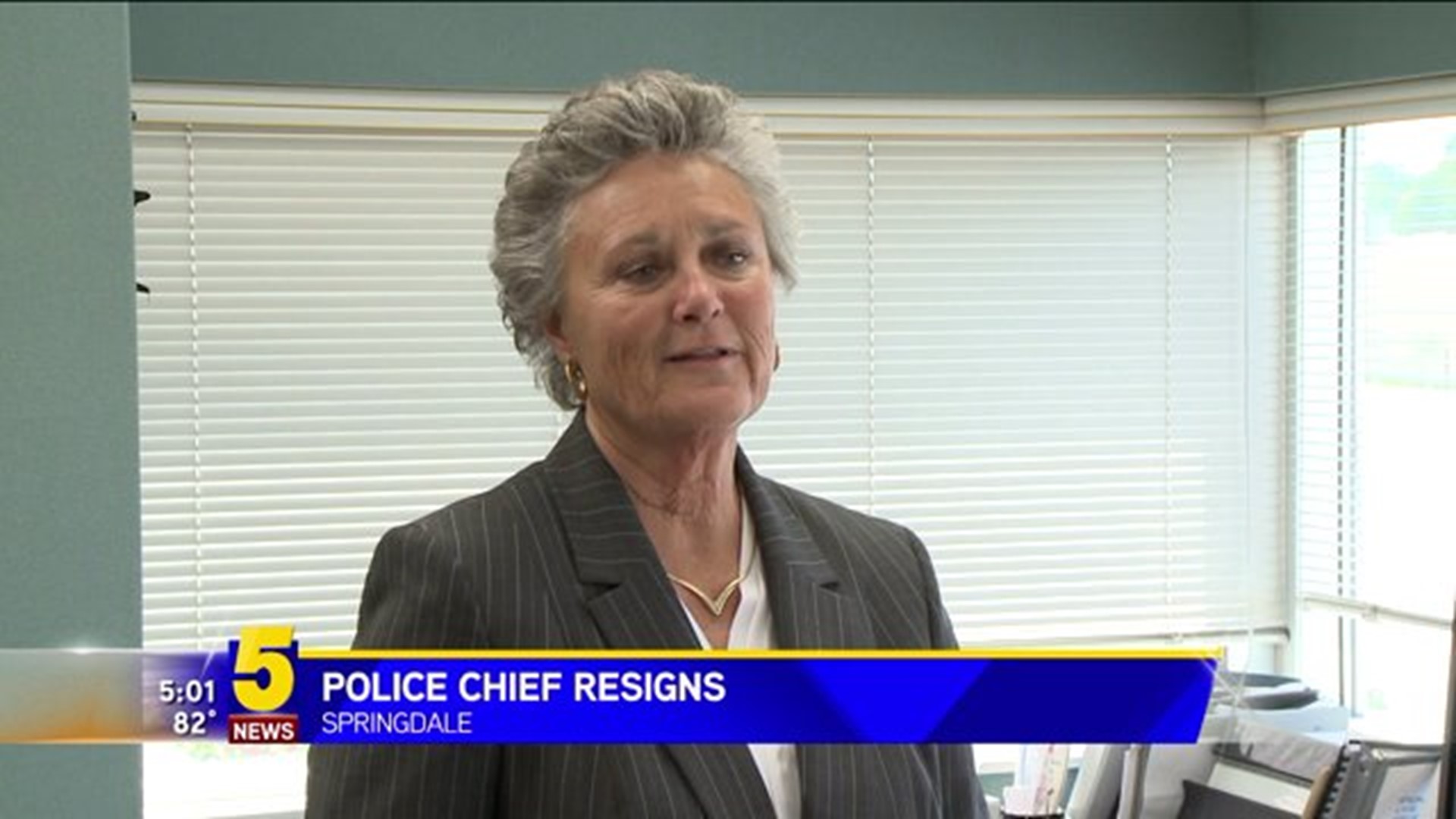 Springdale Police Chief Announces Resignation