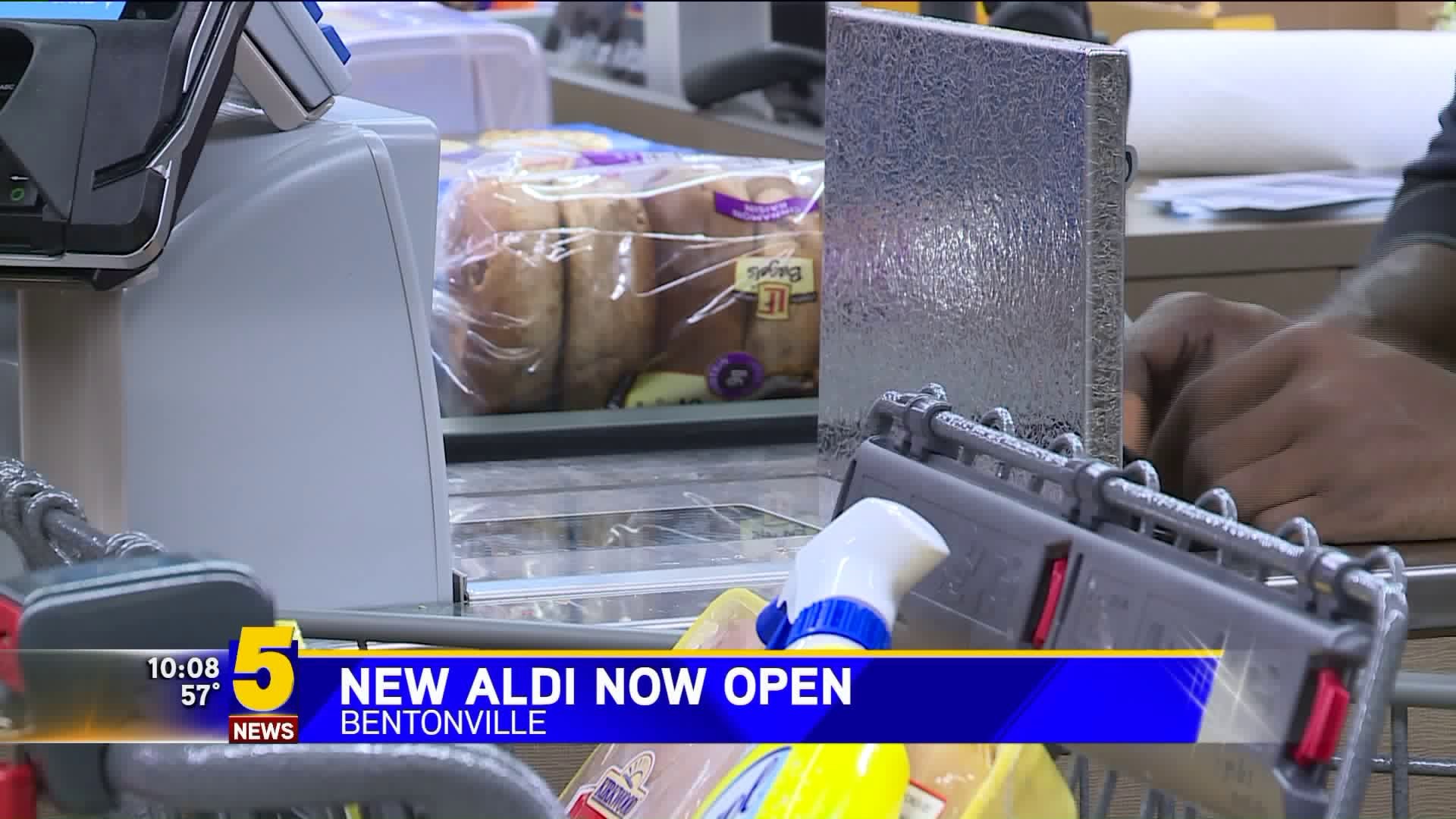 New Aldi Open In Bentonville
