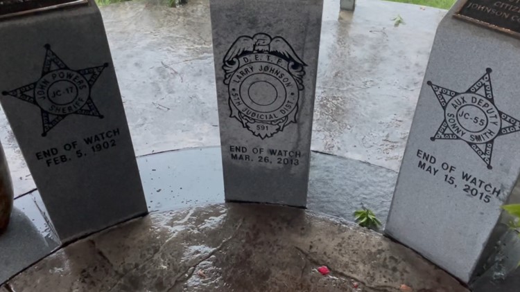 Johnson County remembers the lives of three fallen law enforcement officers