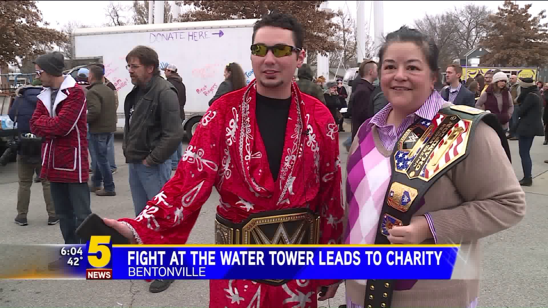 Fight At The Bentonville Water Tower Leads To Charity Event