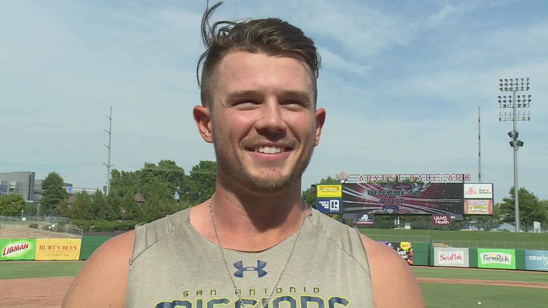 Kopps talks about returning to Northwest Arkansas with the San Antonio Missions and what he misses the most about his time with the Razorbacks.