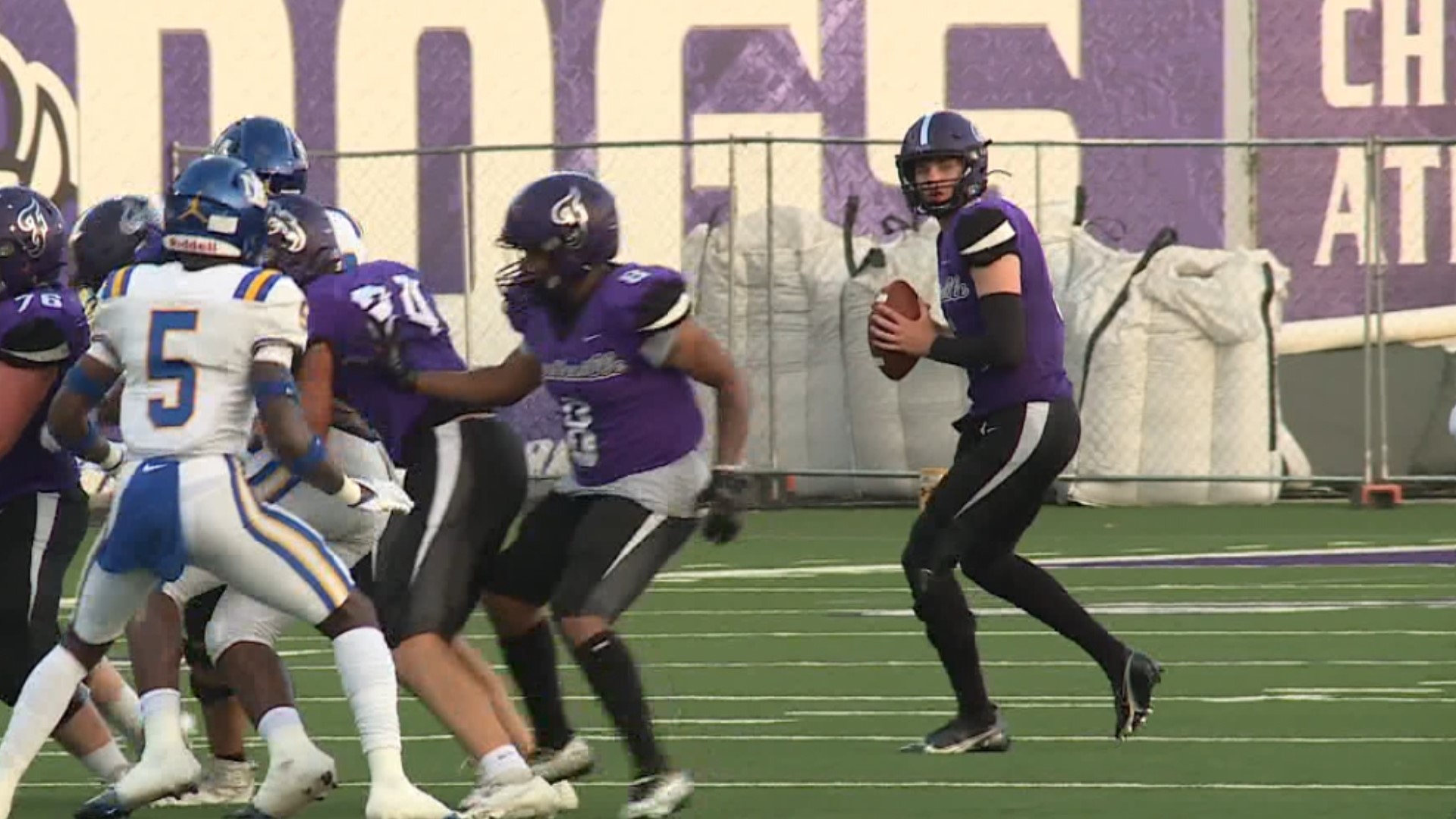 After an injury early in his career, Lindsey is now making the most of his opportunity as the Purple Dogs' starting quarterback and leading a high-flying offense.