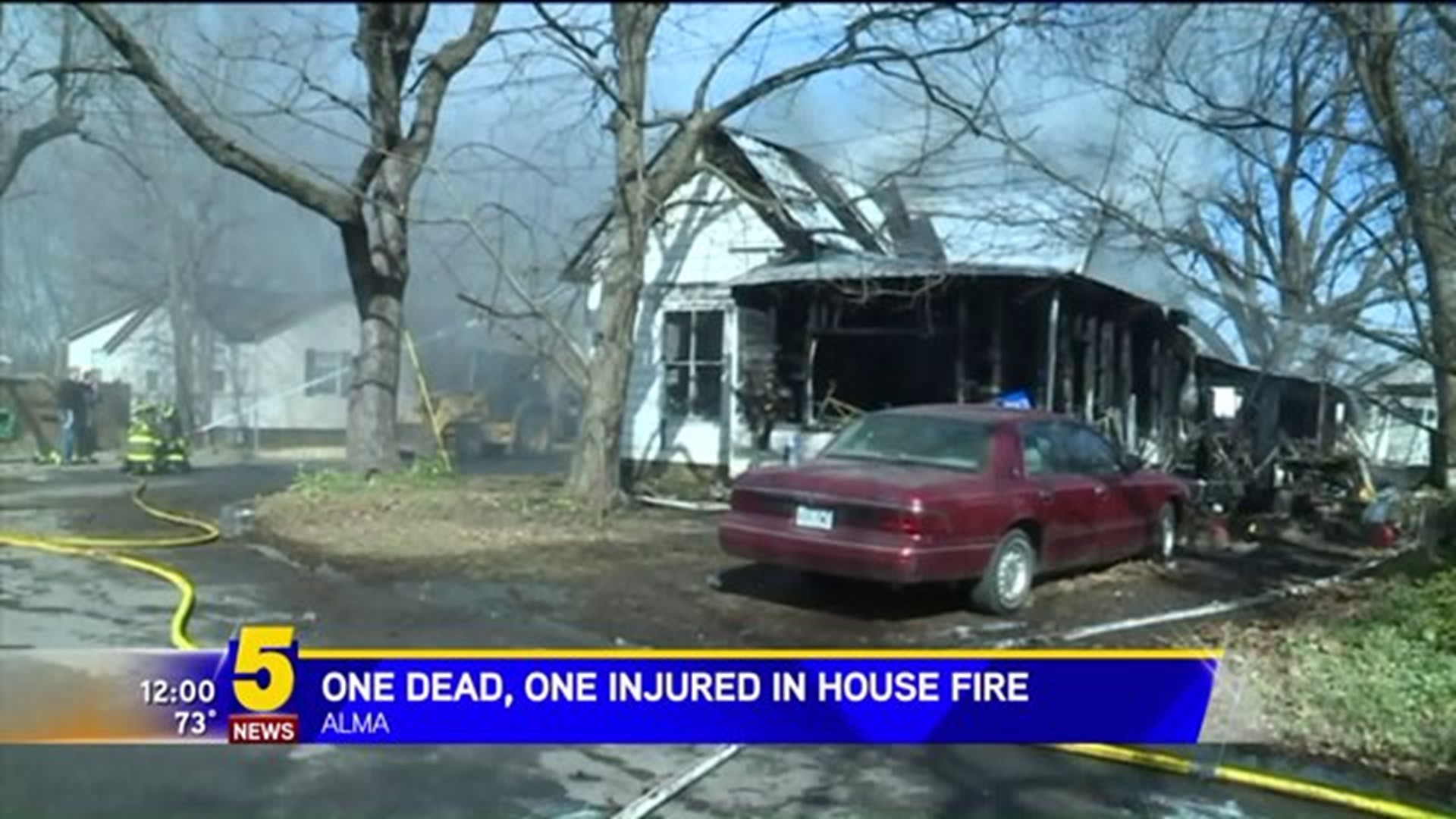 One Dead, One Injured In House Fire
