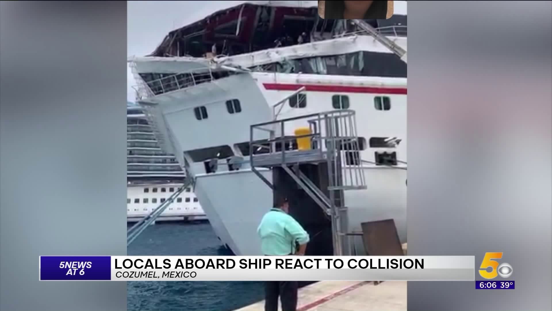 Local Women Aboard Carnival Cruise Ships That Collided In Mexico