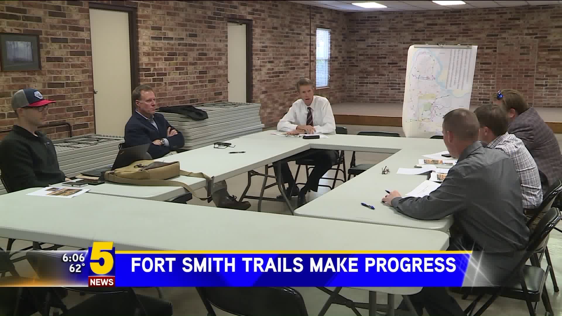 Fort Smith Trails Make Progess