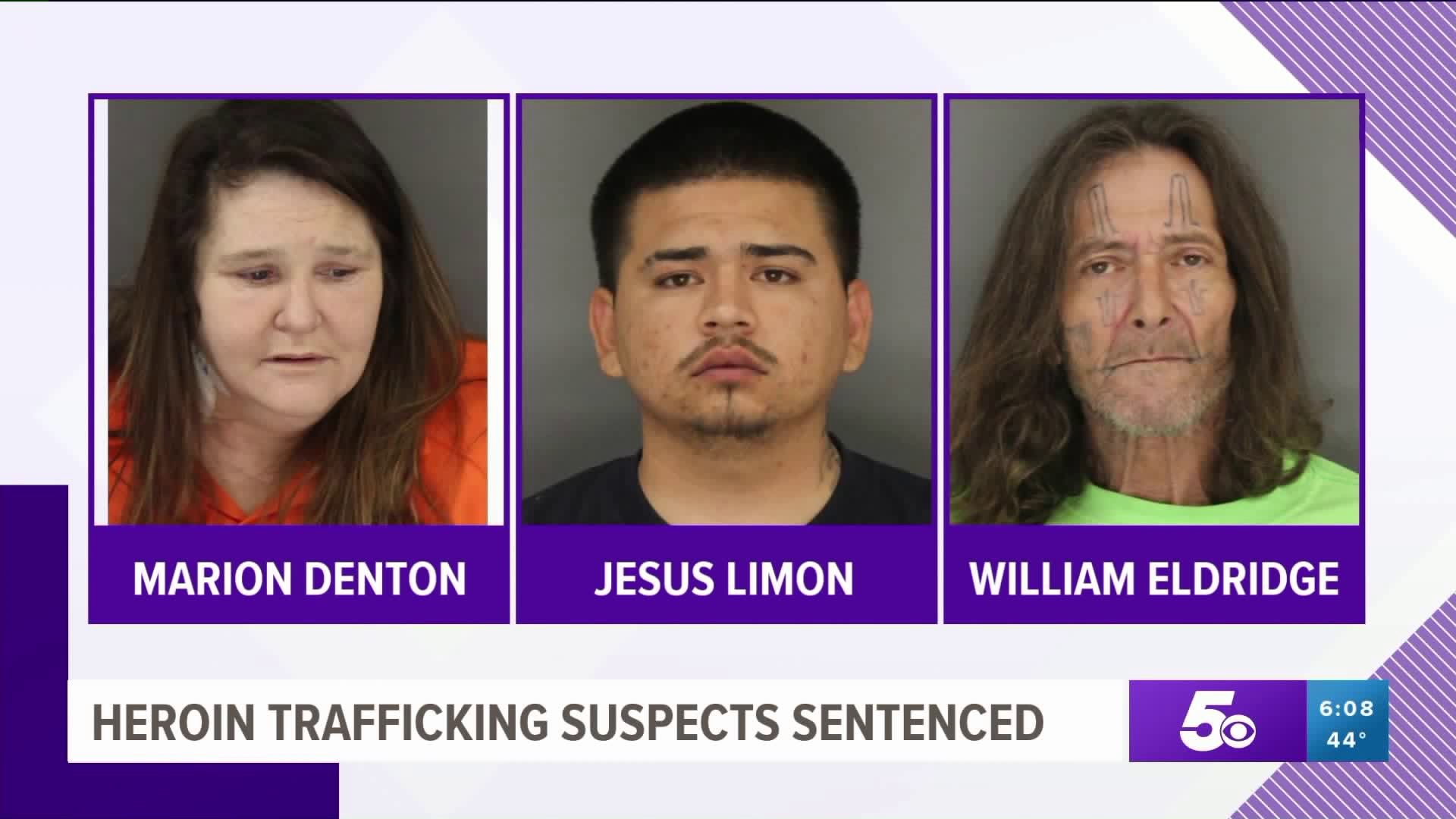 Three People Sentenced In Fort Smith For Drug Trafficking