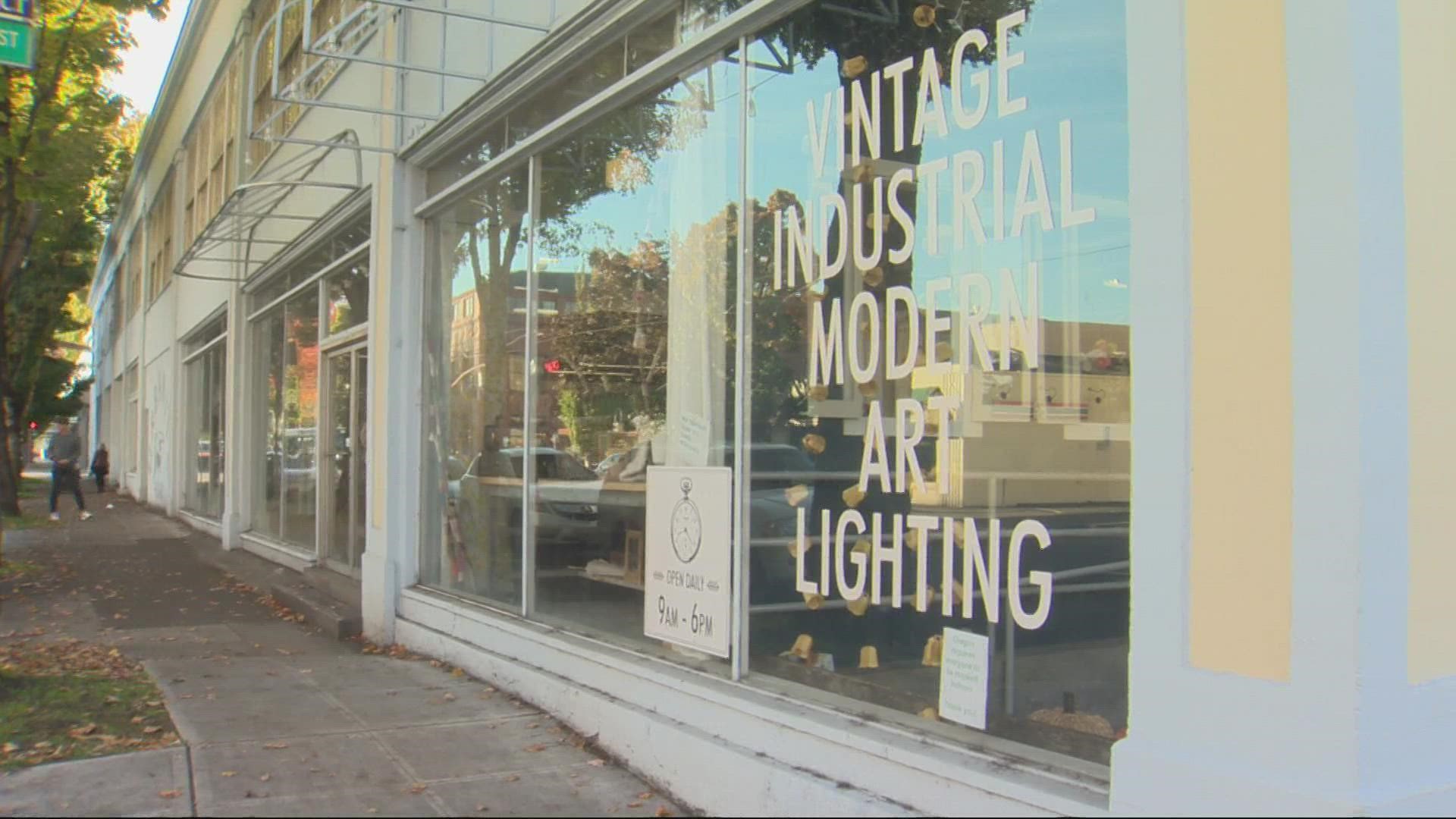 Urbanite's owner says her business isn't the only one and she would like to see a response from the city to solve the problems.