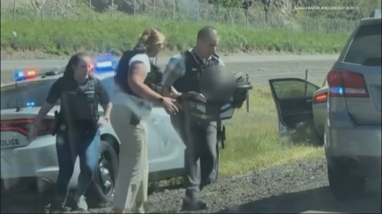 ‘Very high stakes decisions’: Oregon State troopers detail how they rescued baby during manhunt for double-murder suspect