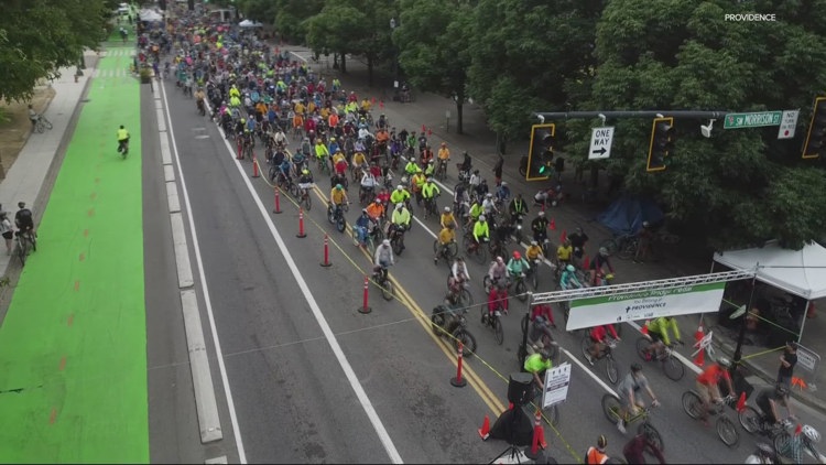 Here's a look into the 28th annual Providence Bridge Pedal