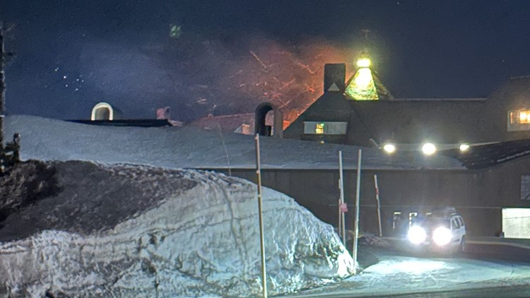 Fire fully contained at historic Timberline Lodge on Mount Hood
