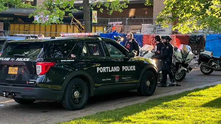 Protesters reenter Portland State University's library; 8 more arrests made