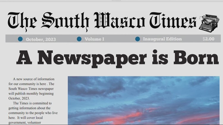 Retired couple with journalism ties launches newspaper in rural Wasco County
