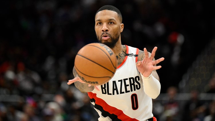 Trail Blazers guard Damian Lillard named NBA player of the week for second week in a row
