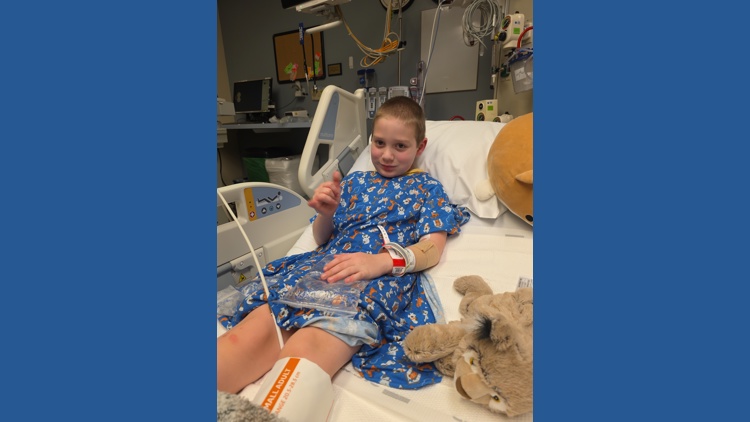 Family warns parents after toy explosion leaves 7-year-old with severe burns