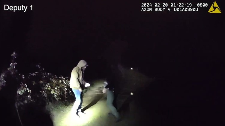 Body cam video shows moments leading up to deputies' deadly shooting of Brush Prairie man