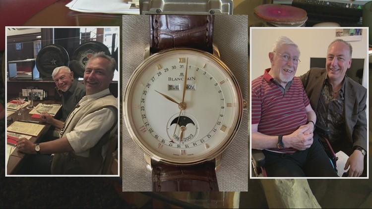 A Swiss watch, now stolen, was priceless to this Happy Valley man. Here's why