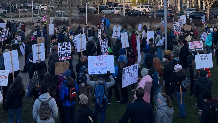 Minneapolis shooting spurs rally, march to Portland ICE facility: 'We have to stand in the face of fear'