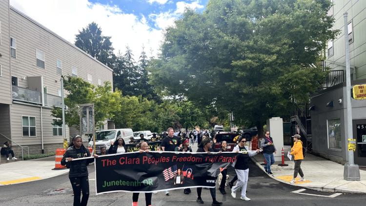 Clara Peoples Freedom Trail Parade celebrates progress, Portland's Black leaders