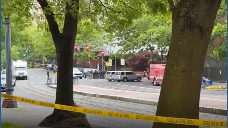 Vehicles crashes into Multnomah Athletic Club, evidence of 'explosive device' found inside