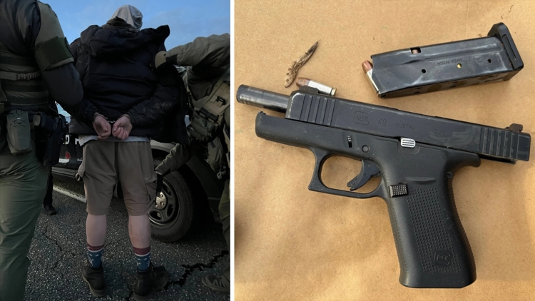 Portland police identify man arrested on suspicion of shooting two officers