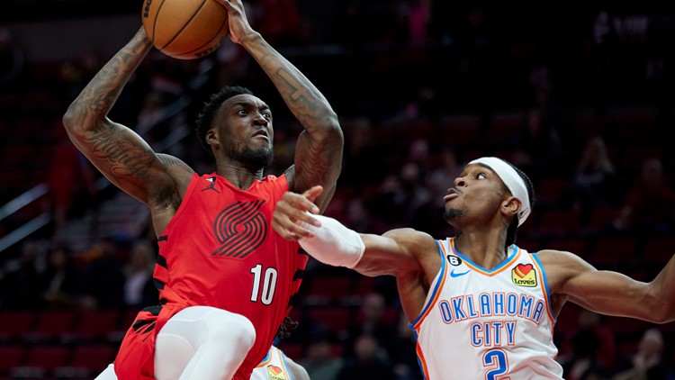 Portland Trail Blazers defeated by Oklahoma City Thunder, 118-112