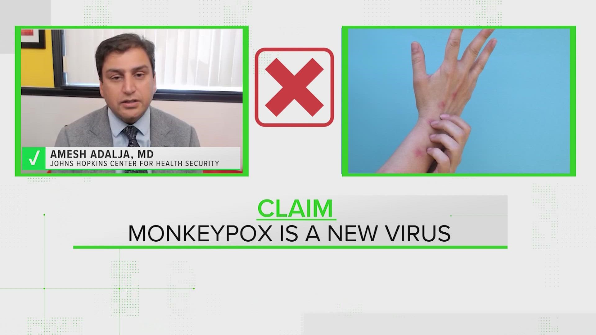 Dr. Amesh Adalja, the senior scholar at Johns Hopkins Center for Health Security, answers questions about the monkeypox.