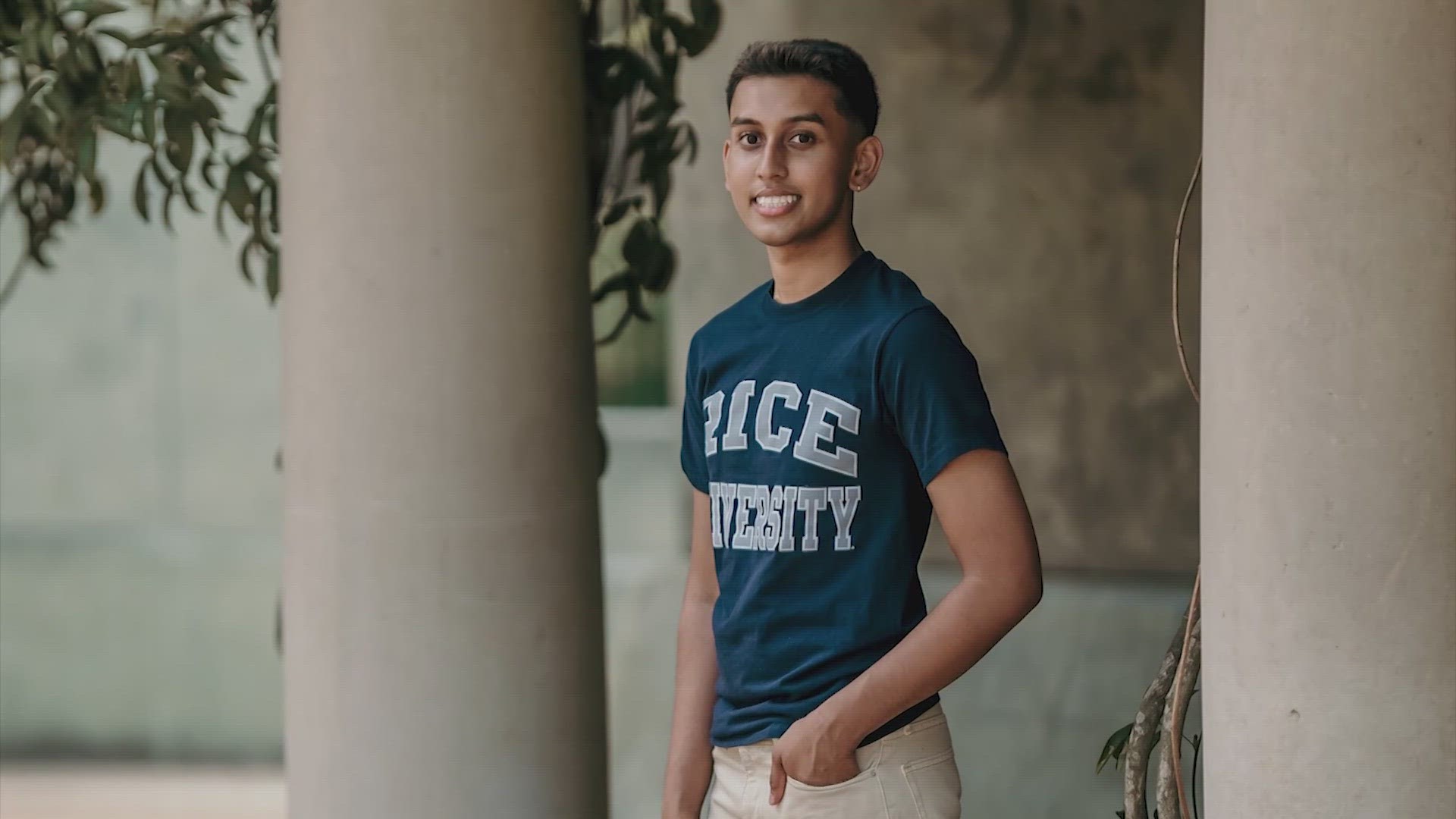 A Rice University student has overcome many obstacles, including a battle with cancer. Because of that, Rehan Siddiqui wants to be an oncologist after college.