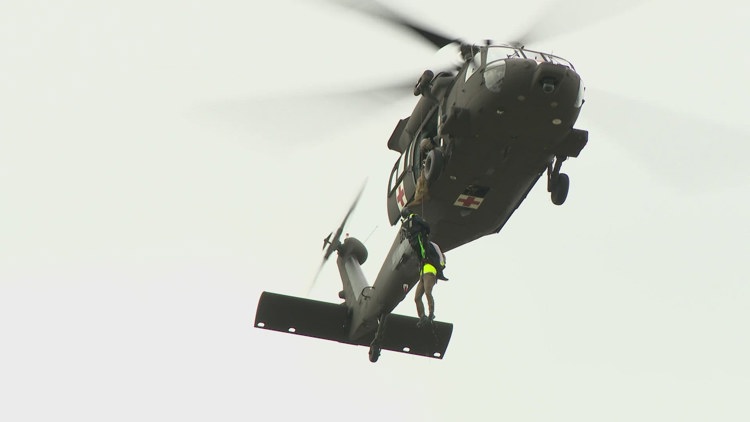 Here's why you may have seen helicopters flying over the Houston area Wednesday