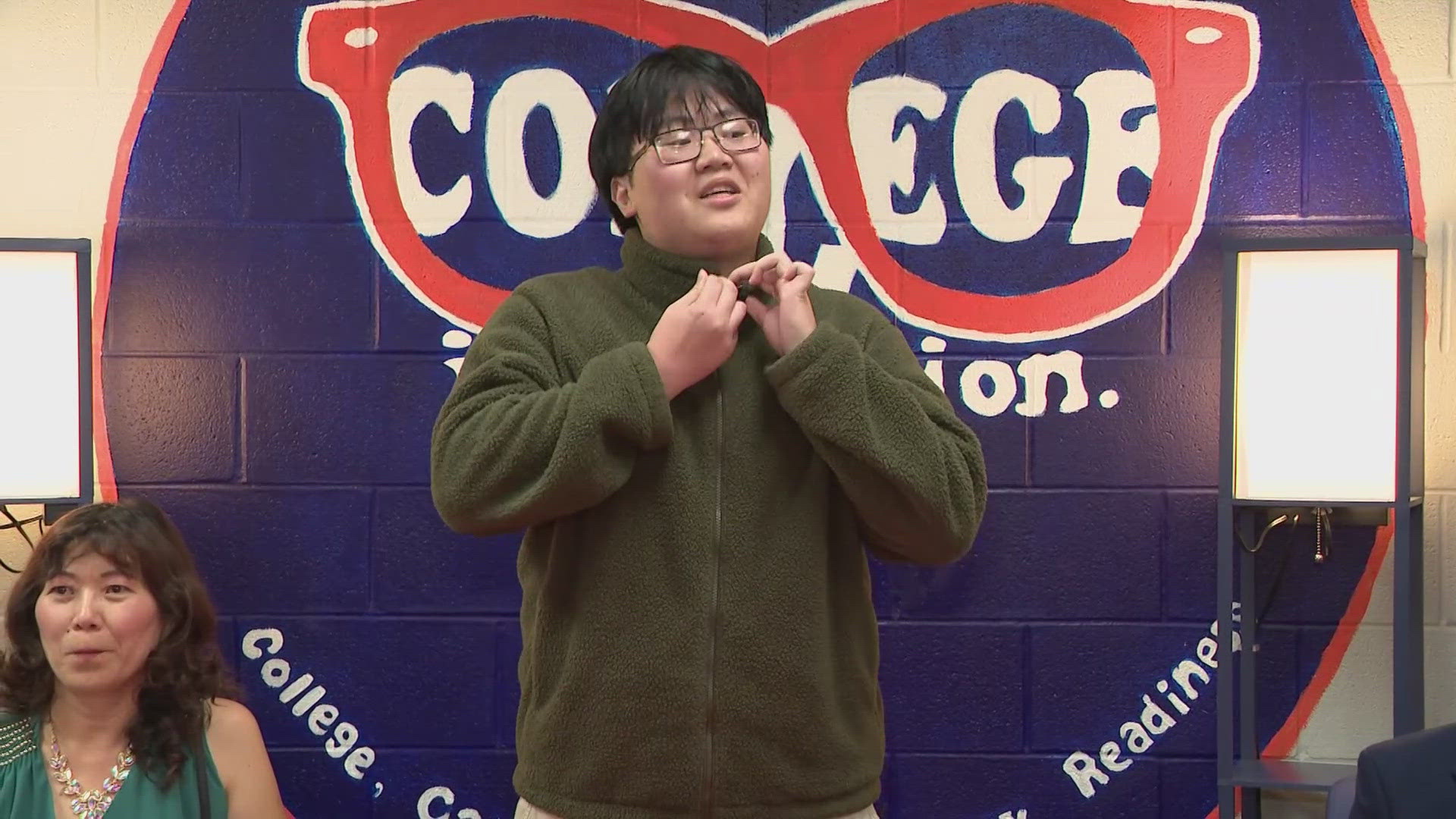 Instead of choosing one of the eight Ivy League schools that accepted him, George Bush High School senior Thinh Pham chose a different path.