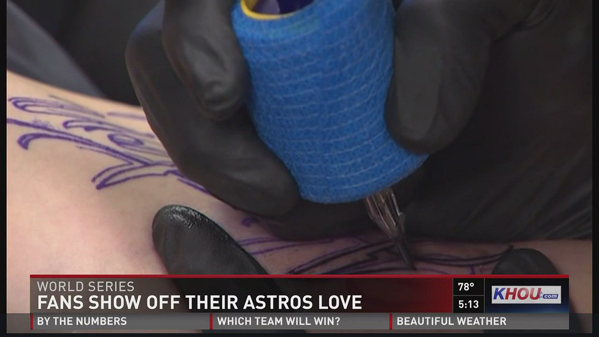 Astros tattoos: Fans show their loyalty in ink
