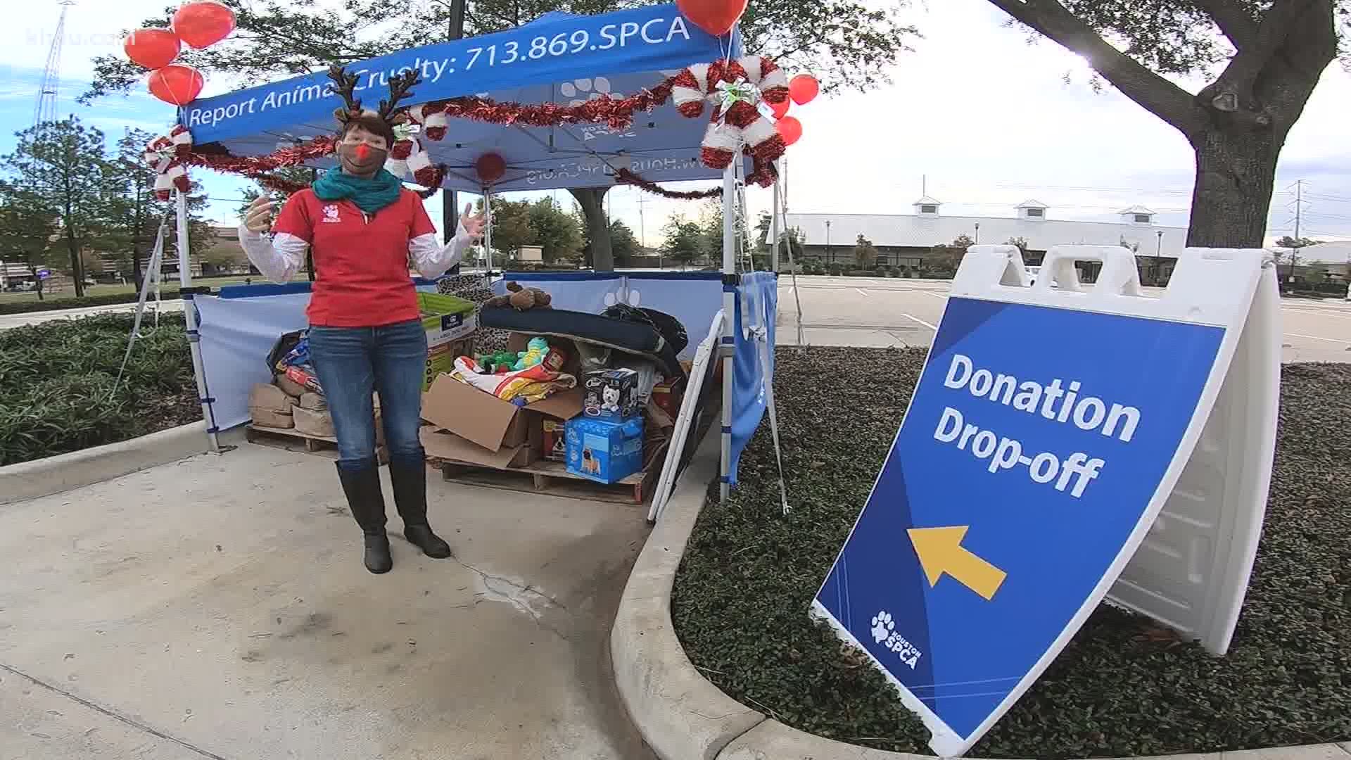 The Houston SPCA is stepping up this holiday season by helping homebound seniors and their pets.