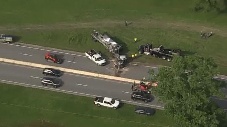 Wreck will have Grand Parkway northbound in Fort Bend County closed for hours