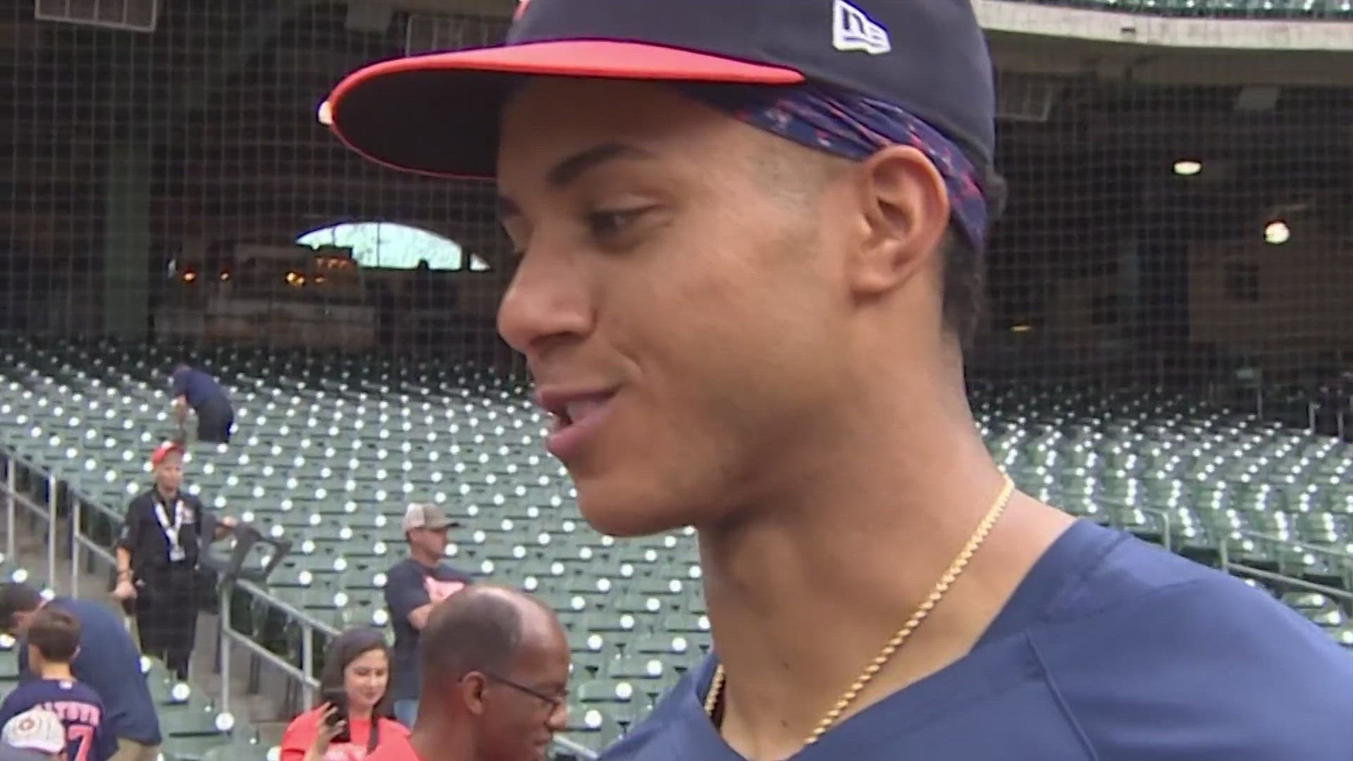 The Astros are doing their part to support Miah Cerillo. They have set her up to meet Jeremy Peña, her celebrity crush and "husband."