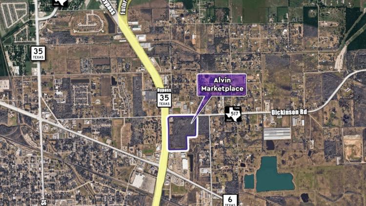 Fidelis to develop 280,000-square-foot Alvin Marketplace along future Grand Parkway segment