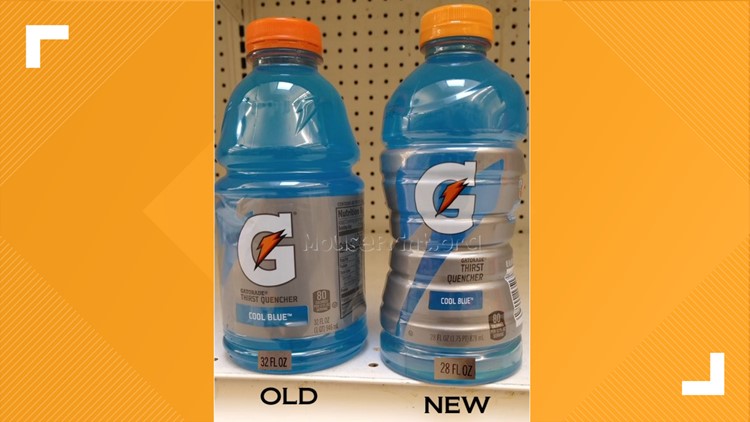 Shrinkflation: Gatorade gets a waistline and other examples of product downsizing