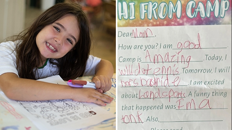 8-year-old Bellaire girl wrote a letter to mom from Camp Mystic before deadly floods