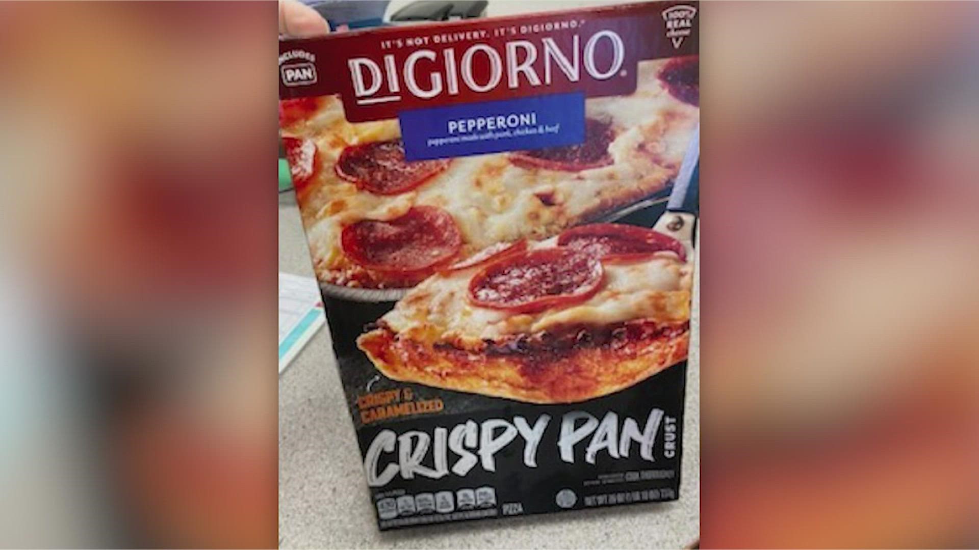 Nestle is recalling about 28,000 boxes of DiGiorno products because of a dangerous labeling error. So far, no one has reported any illness.