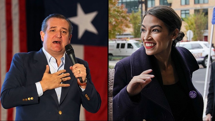 ted cruz alexandria ocasio cortez
