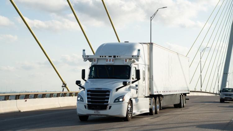Houston company rolls out driverless trucks