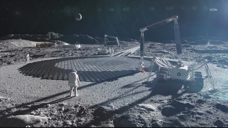 Texas-based 3D printing company teaming up with NASA to put buildings on the moon